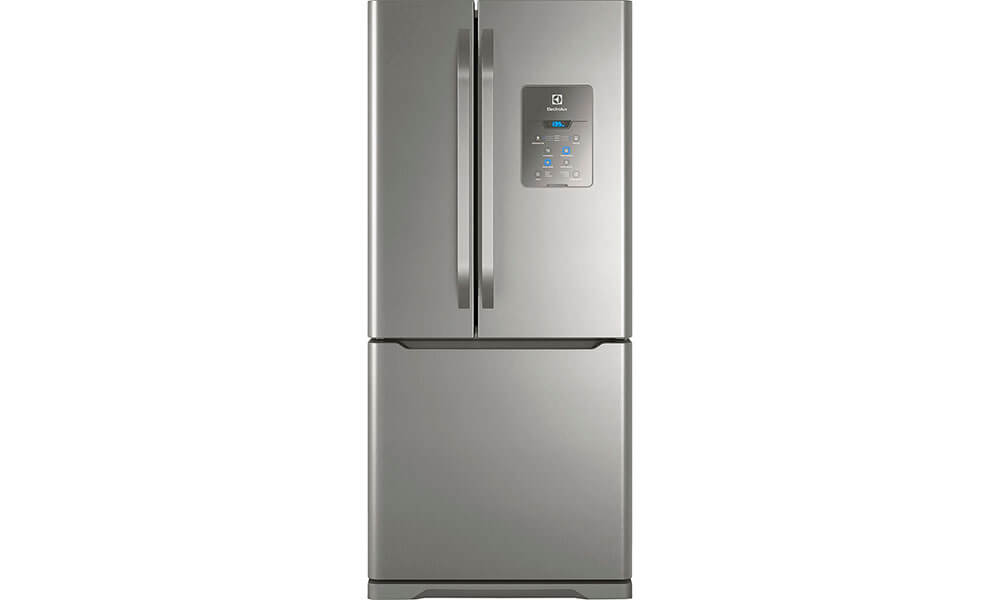 geladeira french door electrolux cinza
