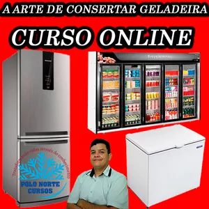 a arte de consertar geladeira